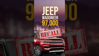 ⚠️ Jeep Wagoneer amp Grand Wagoneer 20222024 recalls 97000 cars  Seat Belt Safety Alert 🚗 [upl. by Blanding999]