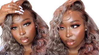 HOW TO  Easiest Way to Dye Hair Ash Blonde From Black [upl. by Rapsac]