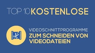 Die 10 besten kostenlosen Videoschnittprogramme für Windows amp Mac [upl. by Ainwat465]