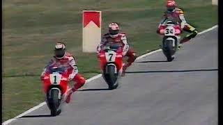 1993 Italian 500cc Motorcycle Grand Prix [upl. by Cirdes]