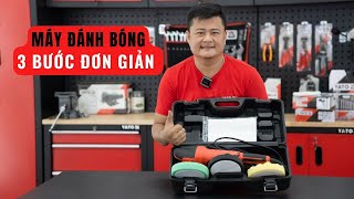 Review Máy đánh bóng lệch tâm 720W Yato YT82200 [upl. by Elirpa134]