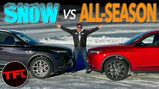 This New AllSeason Tire Promises To Be ALMOST As Good As a Blizzak Snow Tire  I Put It To The Test [upl. by Runkel]