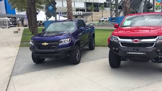 Southern Comfort Colorado versus Chevrolet ZR2 Colorado [upl. by Callean]