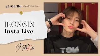 240306 Stray Kids Jeongin Live Instagram straykids jeongin [upl. by Socrates75]