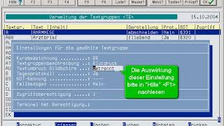 DURIA classic Anwender HowTo 8 Textgruppen [upl. by Aimaj]