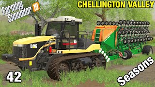 SPRING FIELD WORK Chellington Valley Timelapse  FS19 Ep 42 [upl. by Menken]