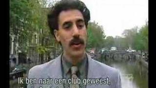 Borat visits Amsterdam [upl. by Nwavahs]