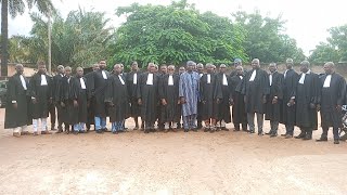 La 17ème journée mondiale de l’huissier de justice au Togo a été célébrée à Sokodé [upl. by Llerihs84]