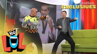 Monsour Del Rosario tinuruan magtaekwondo si Tito Boy YouLOL Exclusives [upl. by Arratal]