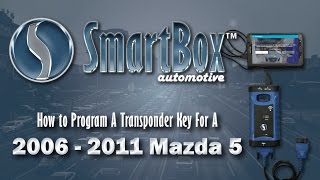 How to Program a Transponder Key to a 2006  2011 Mazda 5 [upl. by Lerrehs]