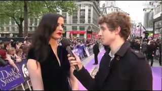 Interview with Eva Green at the European premiere of Dark Shadows [upl. by Lebiralc]