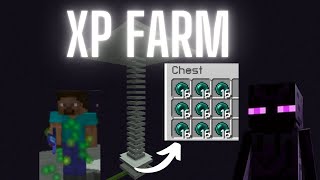 How to make enderman farm  Minecraft java 1206  Minecraft XP farm  Minecraft 120 [upl. by Pascha961]