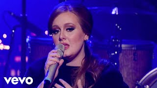 Adele  Someone Like You Live on Letterman [upl. by Regni515]