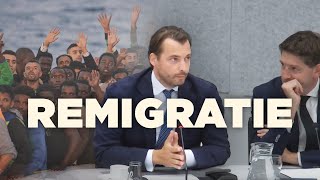 Baudet pleit bij PVVminister Faber voor immigratiestop en remigratie  FVD [upl. by Ingeberg]