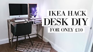 Ikea Vittsjo Desk DIY  Copper Garden [upl. by Murvyn]