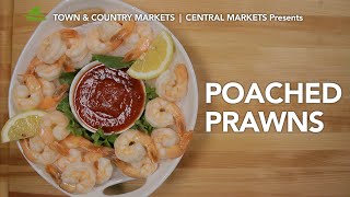 Poached Prawns [upl. by Ormand]