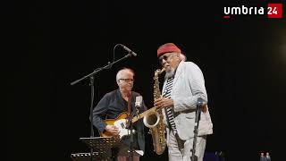 Umbria Jazz 2022 lo splendido concerto di Charles Lloyd e Bill Frisell da una doppia angolazione [upl. by Gonsalve]