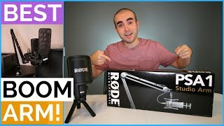 RODE PSA1 Boom Arm Review and Setup [upl. by Ullman]