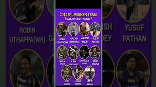 KKR win ipl format 2014 ipl cricket cricketleague crickettournament indiancricketer ipl [upl. by Fitts]