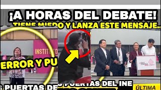 LLEGAN PROVOCADORES DE XÓCHITL AL DEBATE [upl. by Silverts724]