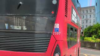 Here is the 381 bus in Waterloo Sunday 12 May 2024 [upl. by Aidnyl]