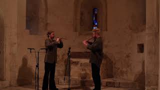 Duo Ancient Greek Louvre Aulos Music Improvisation [upl. by Dorisa]