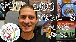 Top 100 Brettspiele aller Zeiten Teil 8 Platz 30  21 persönliche Liste mit Lieblingsspielen [upl. by Monaco]