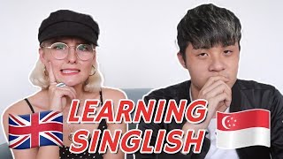 BRITISH LEARNS TO SPEAK SINGLISH [upl. by Margaretha]