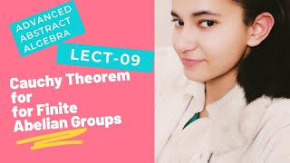 Cauchy Theorem For Finite Abelian Groups [upl. by Milano]