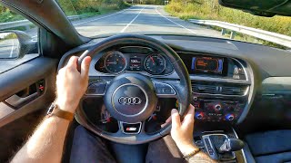 2014 Audi A4 20 TFSI quattro S Tronic  POV TEST DRIVE [upl. by Adoh768]