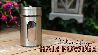 DIY Volumizing Hair Powder [upl. by Pate]