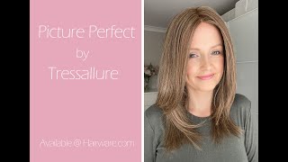 Hairware Tressallure Picture Perfect Shade Colour 12R Wig Review [upl. by Oniratac]