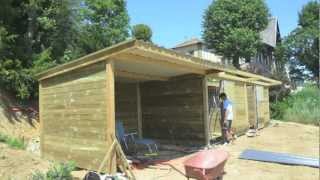 Building horse stables  time lapse [upl. by Jeffery]