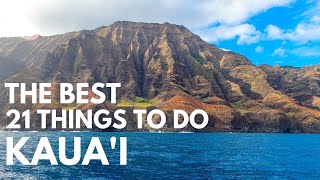 21 Things to Do Around Kauai Hawaii  Two residents share their favorite things to do on Kauai [upl. by Akkin653]