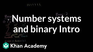 Introduction to number systems and binary  PreAlgebra  Khan Academy [upl. by Notgnihsaw]