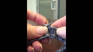 HiyaHiya Grandma’s Stretchy Bind Off for K2 P2 ribbing cuff [upl. by Nylidnarb]