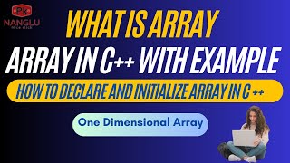 Array in c with example  Declare and Initialize Array [upl. by Michon]