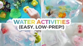 5 LOWPREP Activities for Kids Using Water [upl. by Suoiluj]