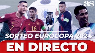 SORTEO EUROCOPA En VIVO  EURO 2024 [upl. by Reyam928]