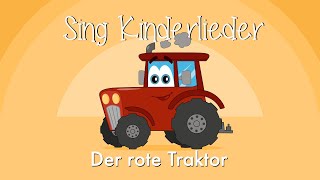 Der rote Traktor  Kinderlieder zum Mitsingen  Traktorlied  EMMALU  Sing Kinderlieder [upl. by Negam125]