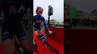 🚴‍♀️🤳🇳🇱 ¡Cámara 360º en nuestra presentación Amstel Gold Race 2023 [upl. by Goodman233]