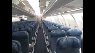 Delta Airlines A330300 cabin walkthrough tour Detroit Metro Hanger [upl. by Gausman689]