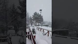 Amatrice nevica senza sosta da GIORNI Paesi isolati situazione difficile [upl. by Draner]