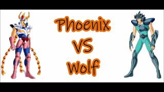 Cavalieri dello zodiaco  Saint Seiya 1vs1  Ikki Phoenix VS Wolf  ITA [upl. by Keiryt]