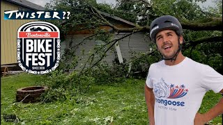 Matty Cranmer Shares His Tornado Experience At The Bentonville Bike Fest [upl. by Olney752]