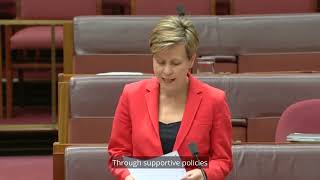 Youth Voice in Parliament Senator Jenny McAllister amplifies Mys voice on solar energy [upl. by Ranice]