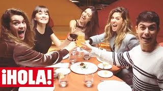 La primera fiesta de AMAIA ALFRED AITANA ANA GUERRA y MIRIAM de OT [upl. by Aihsek790]