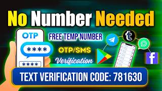 100 🔥Free Phone Numbers  How to get a virtual phone number for sms  receive sms online  WhatsApp [upl. by Trixy166]