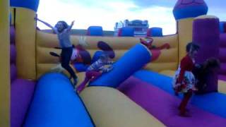 Bouncy castle fun [upl. by Pihc]