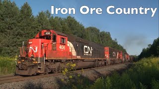 SD402 Stronghold EMD Locomotives in Minnesotas Iron Ore Country FULL VIDEO 2018 [upl. by Ubana994]